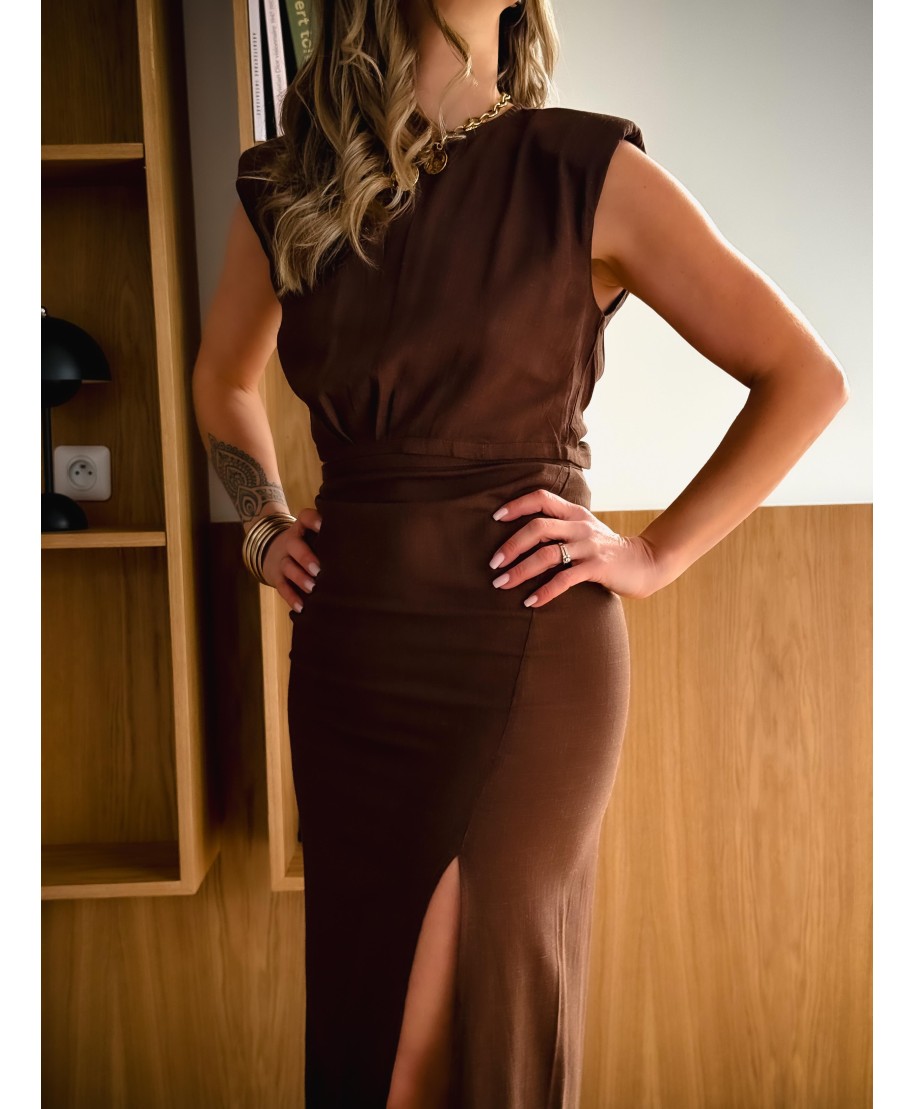 ROBE MARRON LIN - JUSTINE
