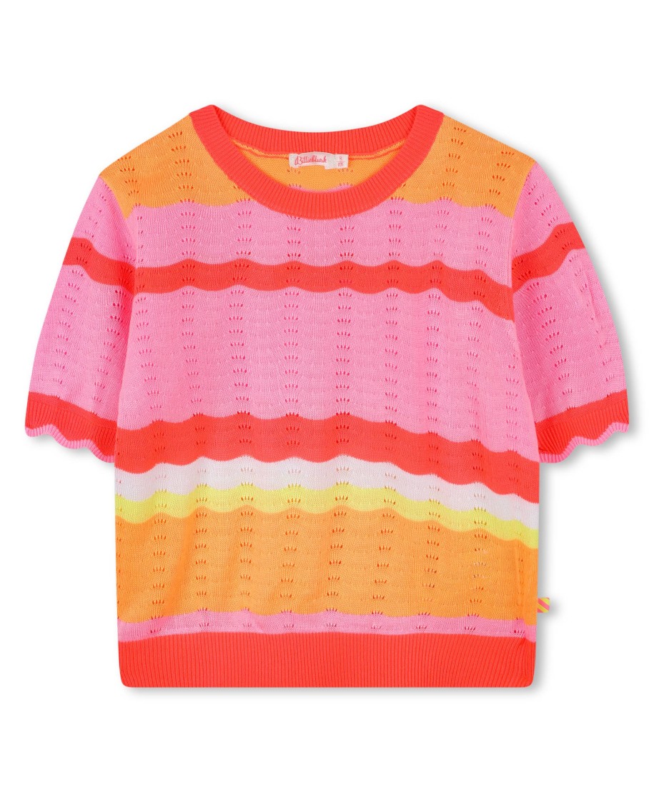 PULL RAYÉ EN TRICOT - BILLIEBLUSH