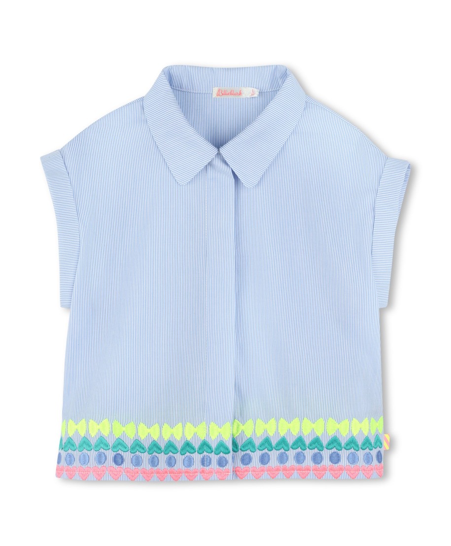 CHEMISE RAYÉE EN COTON - BILLIEBLUSG