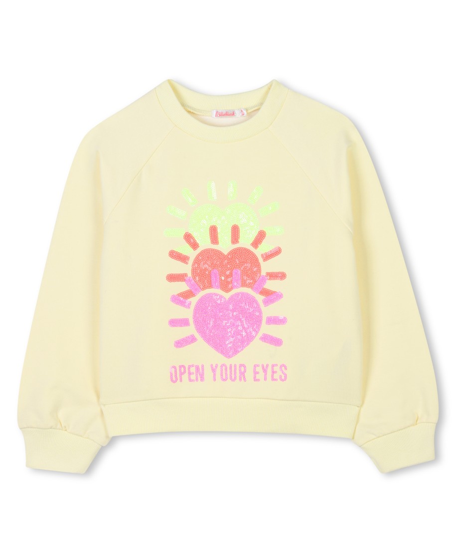 SWEAT-SHIRT EN MOLLETON - BILLIEBLUSH