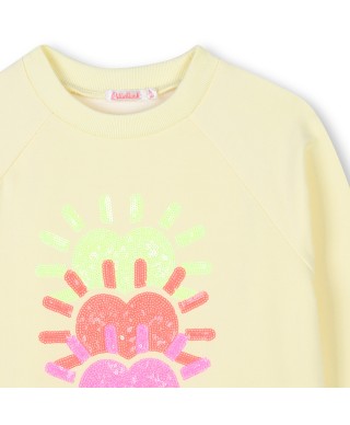 SWEAT-SHIRT EN MOLLETON - BILLIEBLUSH