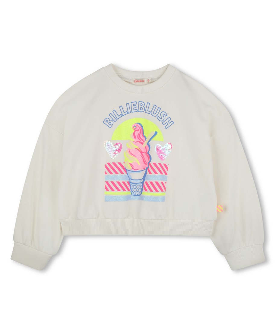 SWEAT SHIRT MOLLETONNÉ - BILLIEBLUSH