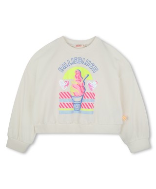 SWEAT SHIRT MOLLETONNÉ - BILLIEBLUSH