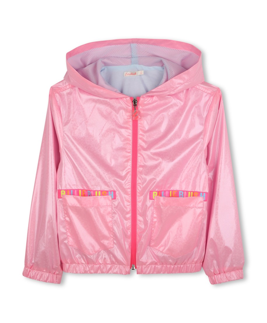 COUPE-VENT ZIPPÉ À CAPUCHE - BILLIEBLUSH