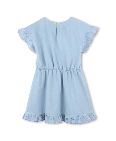 ROBE EN JEAN AVEC BRODERIES - BILLIEBLUSH