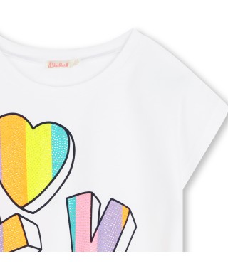 T-SHIRT AMPLE AVEC CLOUS