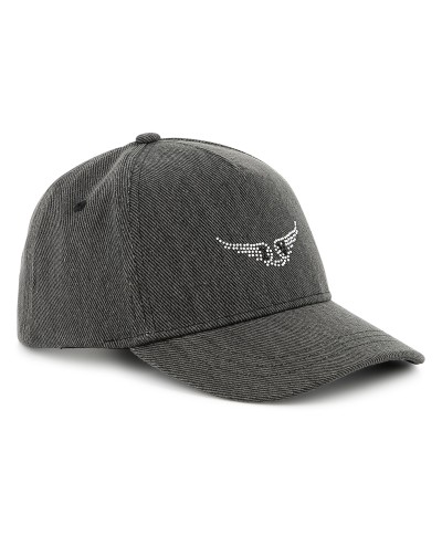 CASQUETTE EN JEAN AVEC SCRATCH