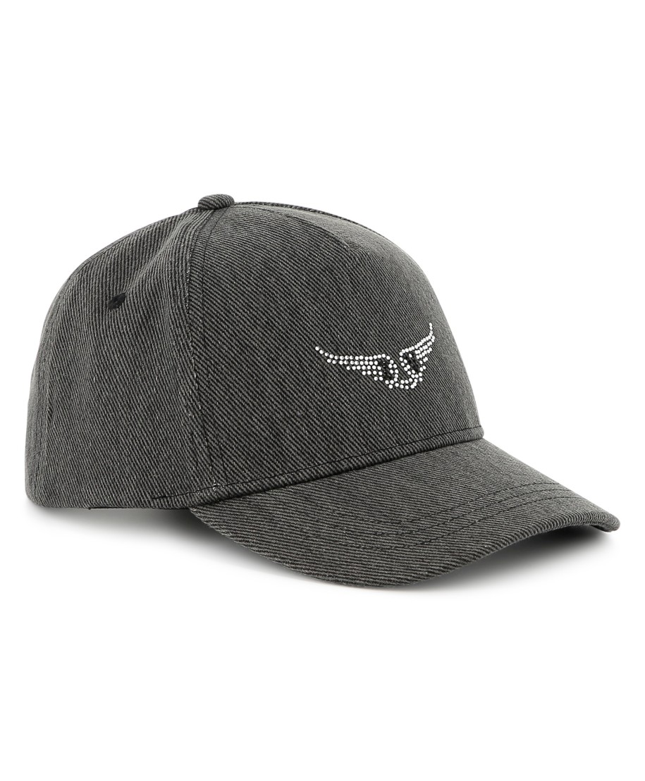 CASQUETTE EN JEAN AVEC SCRATCH