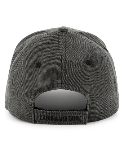 CASQUETTE EN JEAN AVEC SCRATCH