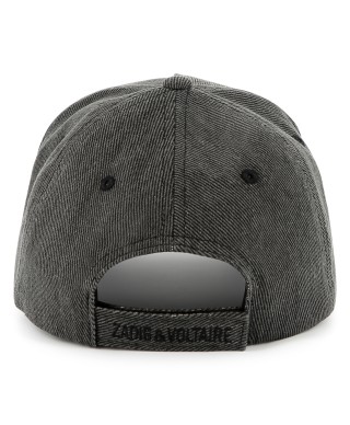 CASQUETTE EN JEAN AVEC SCRATCH