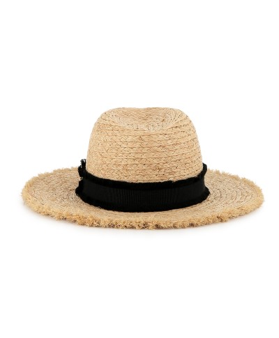 CHAPEAU À BORDS FRANGÉS