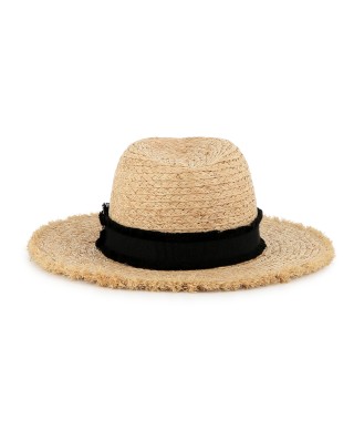 CHAPEAU À BORDS FRANGÉS