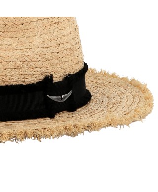 CHAPEAU À BORDS FRANGÉS