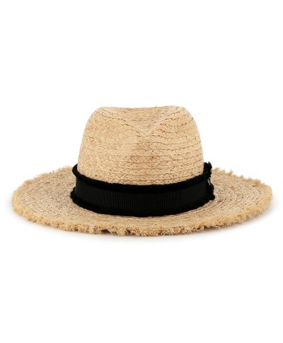 CHAPEAU À BORDS FRANGÉS