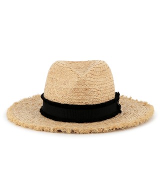 CHAPEAU À BORDS FRANGÉS