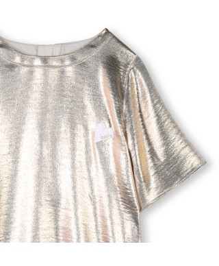 ROBE ASPECT METALLISÉ