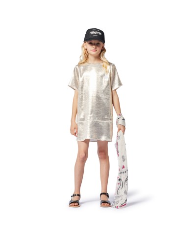 ROBE ASPECT METALLISÉ