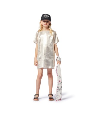 ROBE ASPECT METALLISÉ