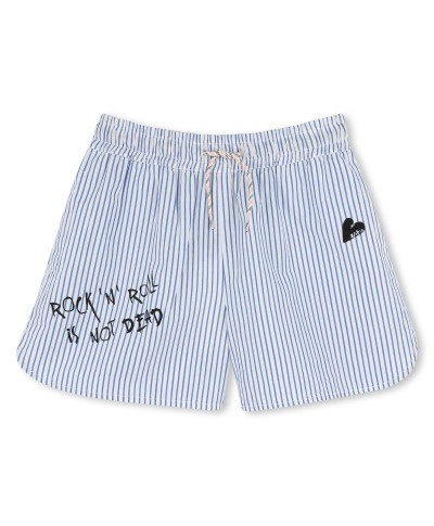 SHORT À RAYURES