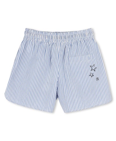 SHORT À RAYURES
