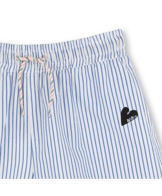 SHORT À RAYURES