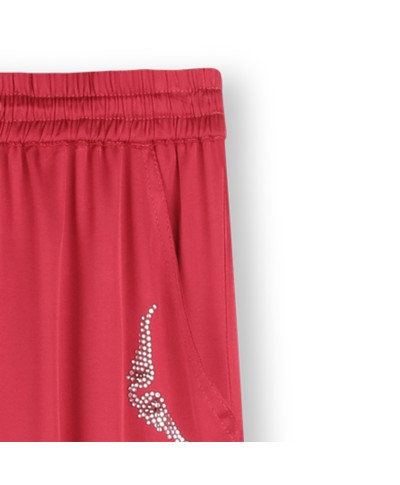 PANTALON EN SATIN
