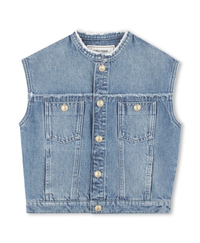 VESTE SANS MANCHES JEAN
