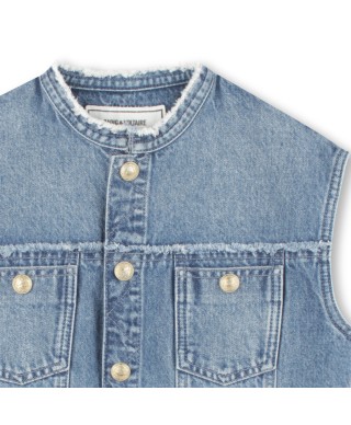 VESTE SANS MANCHES JEAN