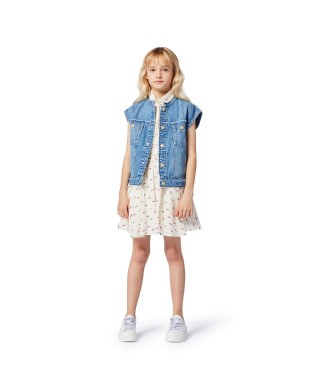 VESTE SANS MANCHES JEAN