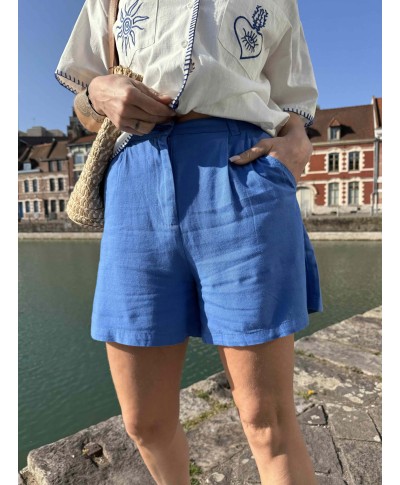 SHORT BLEU ROI GARCIA - HIRO