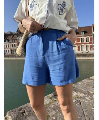 SHORT BLEU ROI GARCIA - HIRO