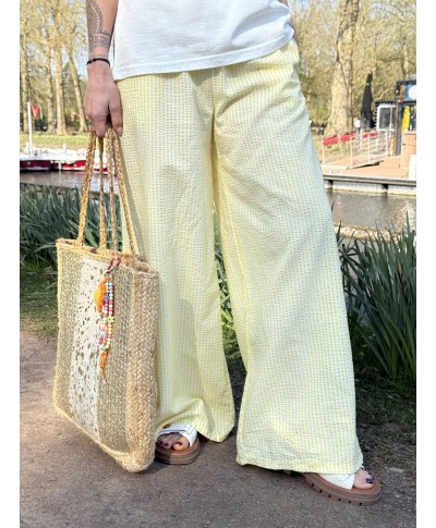 PANTALON JAUNE - NAHIO