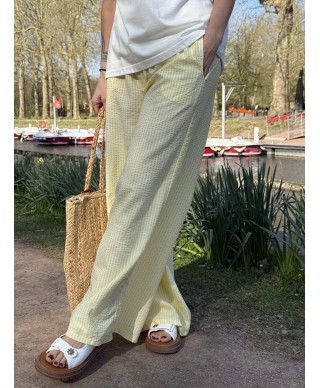 PANTALON JAUNE - NAHIO