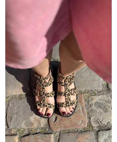 SANDALES LEOPARD