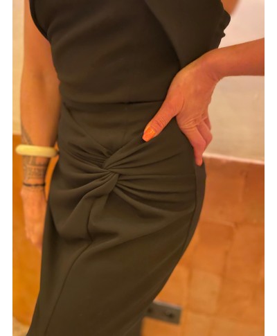 ROBE LONGUE NOIRE - NAILA