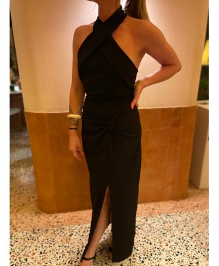 ROBE LONGUE NOIRE - NAILA