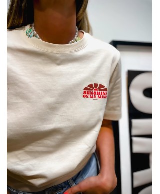 T-SHIRT BEIGE GARCIA - AYMA