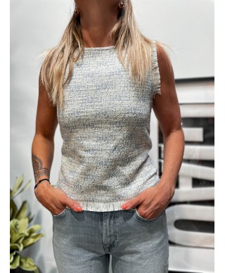 TOP STYLE CHANEL GARCIA - BLUE