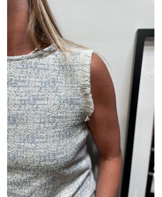 TOP STYLE CHANEL GARCIA - BLUE