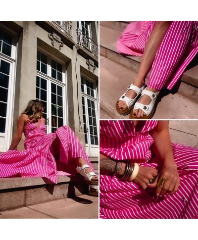 ROBE RAYÉE ROSE - ZOÉ