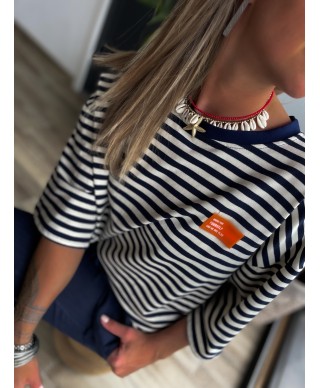T-SHIRT RAYÉ - NOA
