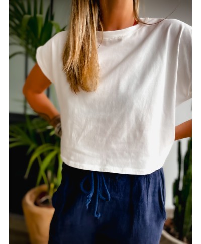 T-SHIRT BLANC - IRIS