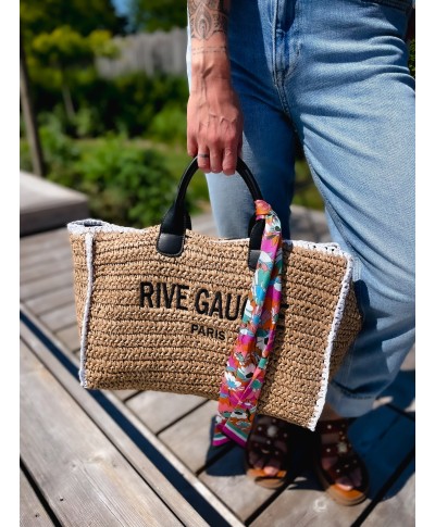 CABAS RIVE GAUCHE PAILLE