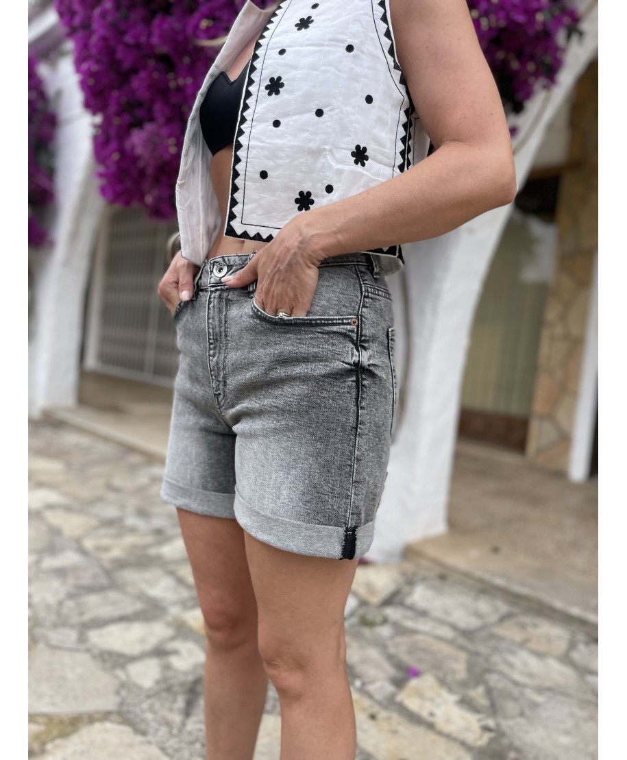 SHORT GRIS GARCIA - ISABELLA