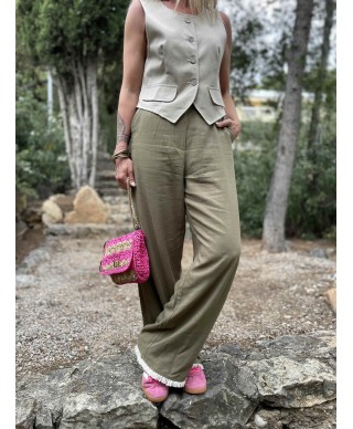 PANTALON KAKI LIN - CALI