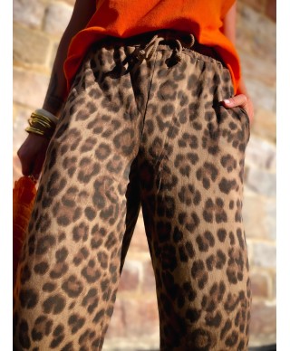 PANTALON LEOPARD - JUDE