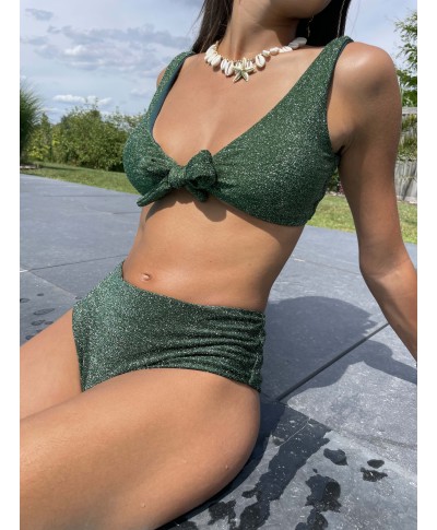 MAILLOT DE BAIN IRISÉ VERT