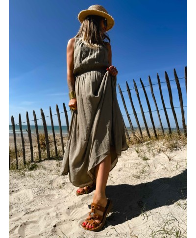 ROBE LONGUE KAKI - JULIA