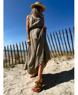 ROBE LONGUE KAKI - JULIA