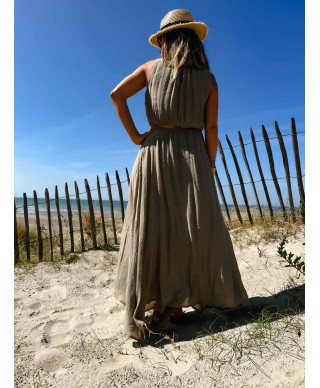 ROBE LONGUE KAKI - JULIA